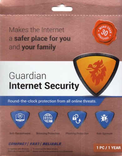 GUARDIAN INTERNET SECURITY 1 USER 1 YEAR